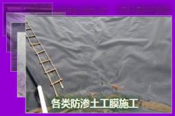 各類防滲土工膜施工